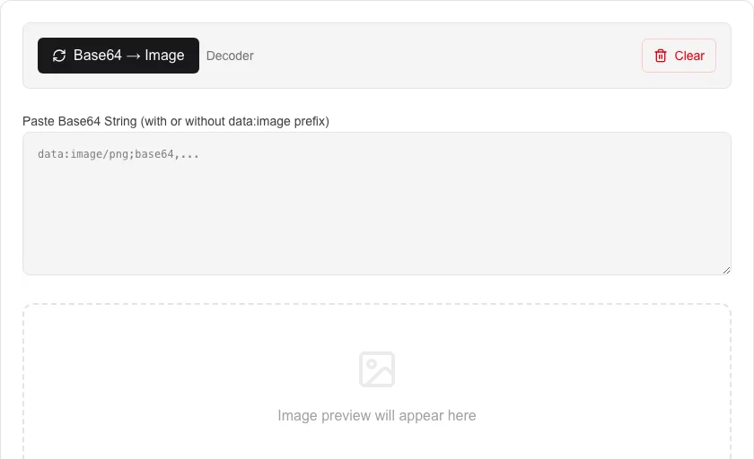 Base64 Image Decoder thumbnail