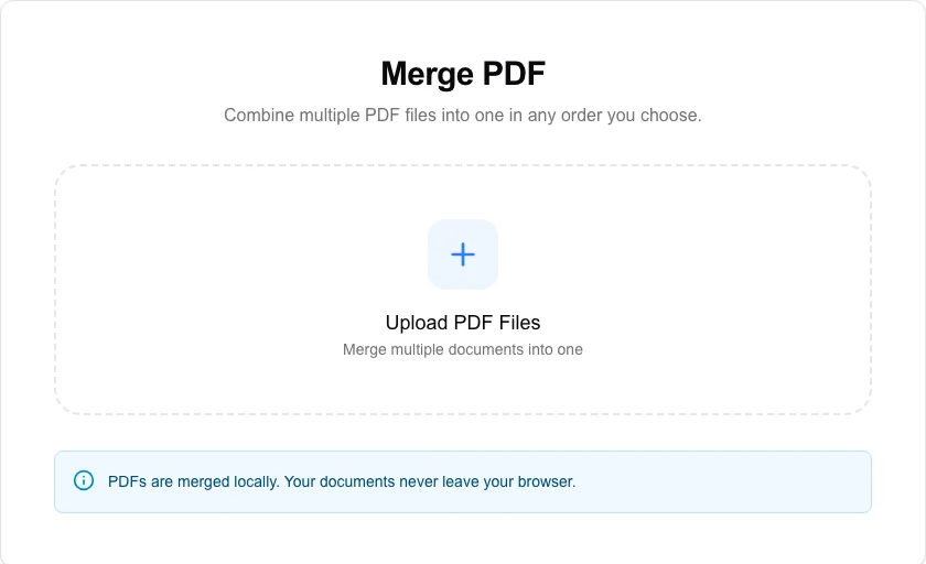 Merge PDF thumbnail