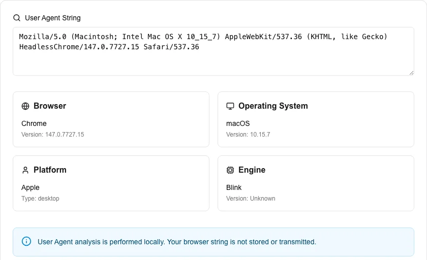 User Agent Parser thumbnail