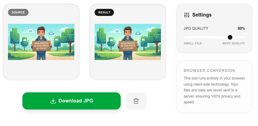 WebP to JPG Converter thumbnail