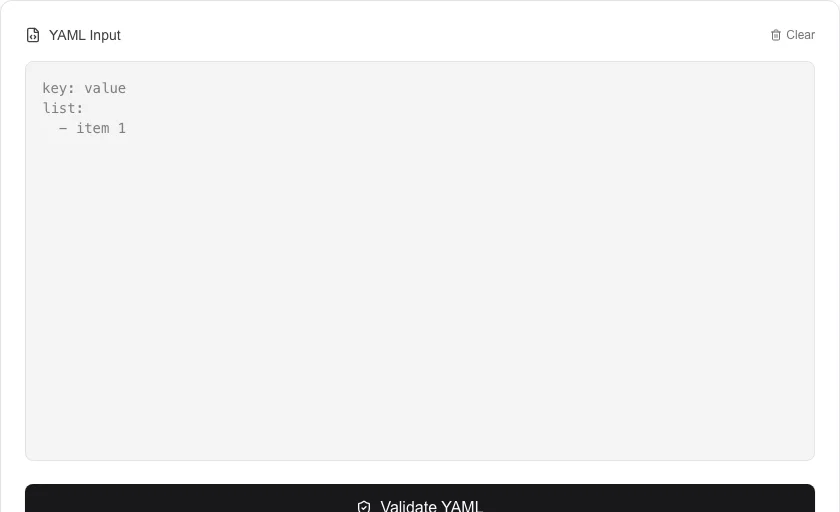 YAML Validator thumbnail